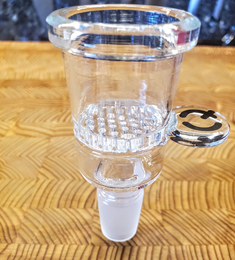 QaromaShop XL Glass Adaptor Bowl