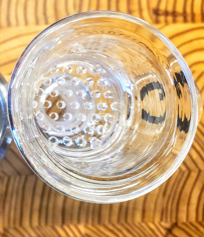 QaromaShop XL Glass Adaptor Bowl