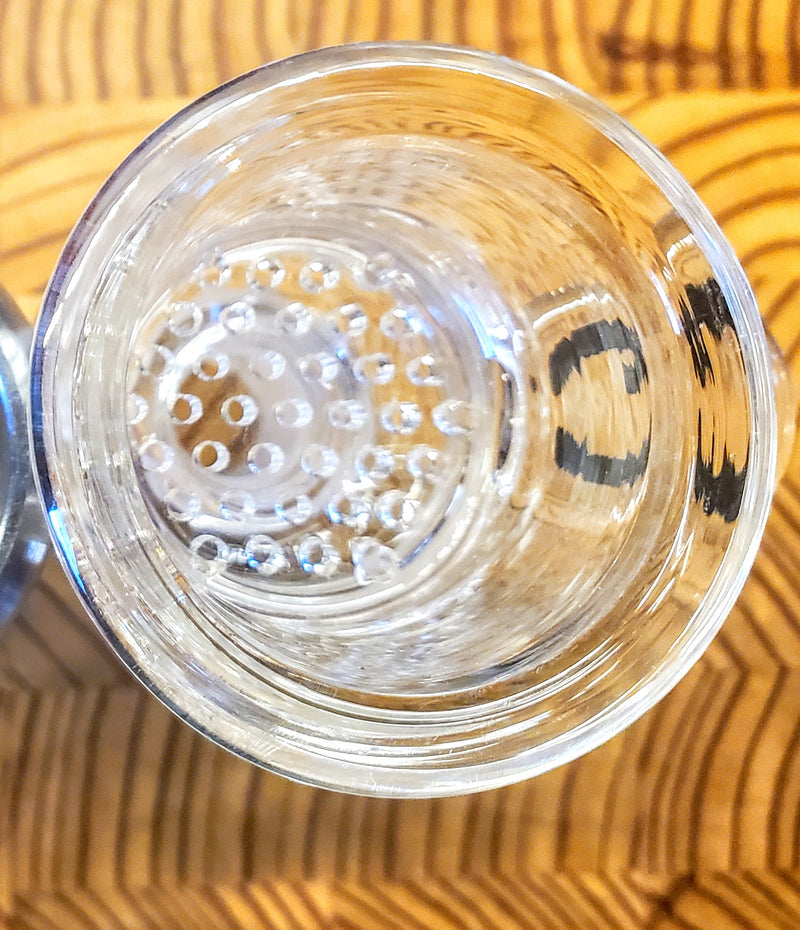 QaromaShop XL Glass Adaptor Bowl